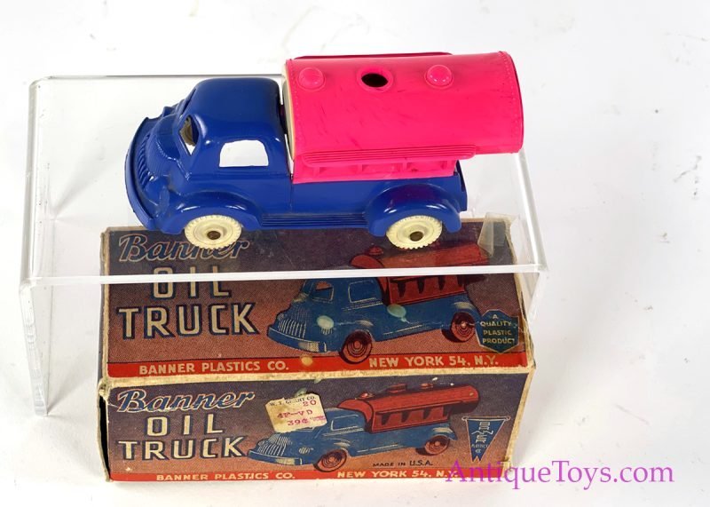 Banner Plastics Pyro Brand Oil Truck in Box for Sale - Image 9