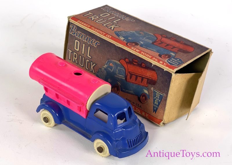 Banner Plastics Pyro Brand Oil Truck in Box for Sale - Image 7