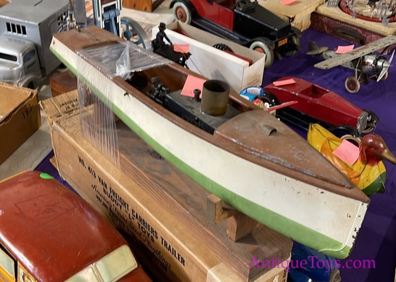 Boucher Steam Boat with Metal Hull for Sale <FONT COLOR="ff000 ">*SOLD*</font> - Image 4