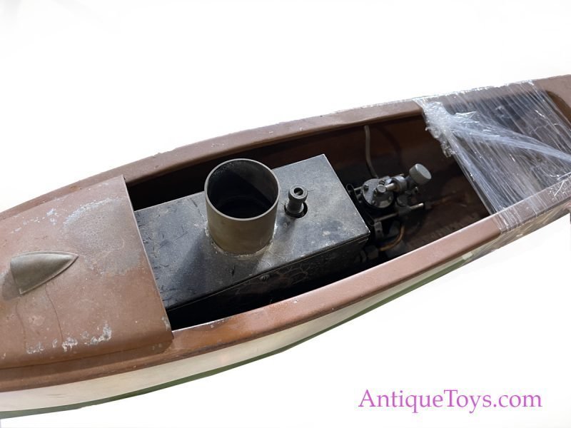 Boucher Steam Boat with Metal Hull for Sale <FONT COLOR="ff000 ">*SOLD*</font> - Image 2