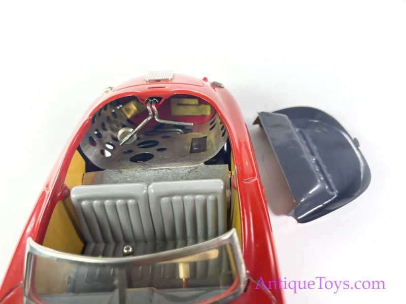 Distler (J.D.N.) Tin Lithographed Battery Operate Porsche 7500 Electromatic FS in Box  <FONT COLOR="ff000 ">*SOLD*</font> - Image 10