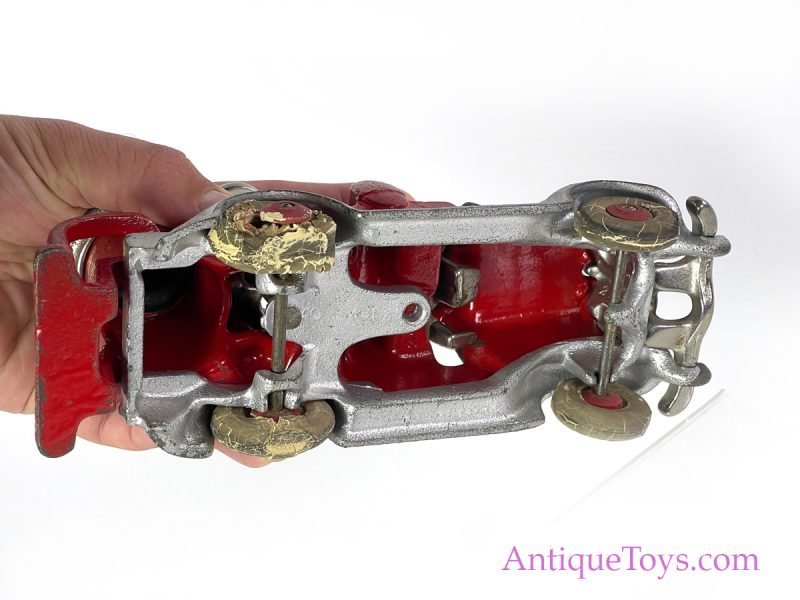 Hubley ca. 1936  Cast Iron Fire Pumper Truck 8.5" <FONT COLOR="ff000 ">*SOLD*</font> - Image 7