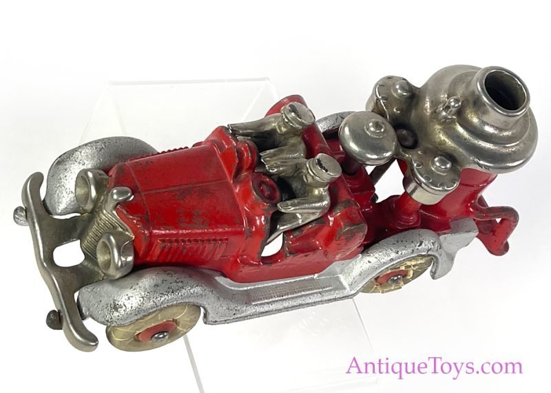 Hubley ca. 1936  Cast Iron Fire Pumper Truck 8.5" <FONT COLOR="ff000 ">*SOLD*</font> - Image 4