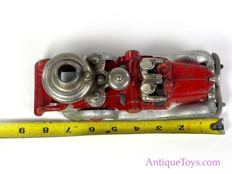 Hubley ca. 1936  Cast Iron Fire Pumper Truck 8.5" <FONT COLOR="ff000 ">*SOLD*</font> - Image 8