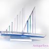 Acrylic Sailboat Sculpture by Will Grant <FONT COLOR="ff000 ">*SOLD*</font> - Image 7