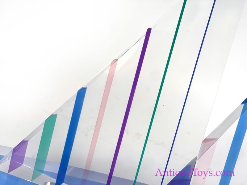 Acrylic Sailboat Sculpture by Will Grant <FONT COLOR="ff000 ">*SOLD*</font> - Image 4