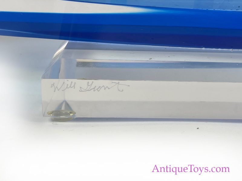 Acrylic Sailboat Sculpture by Will Grant <FONT COLOR="ff000 ">*SOLD*</font> - Image 2