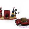 Marx Tin Lithographed "Lincoln Highway Electric Lighted" Car and Gas Station in Box <FONT COLOR="ff000 ">*SOLD*</font> - Image 6