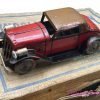 Marx Tin Lithographed "Lincoln Highway Electric Lighted" Car and Gas Station in Box <FONT COLOR="ff000 ">*SOLD*</font> - Image 11