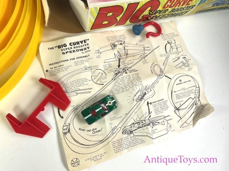 Marx Big Curve Super Race Set in Box <FONT COLOR="ff000 ">*SOLD*</font> - Image 6