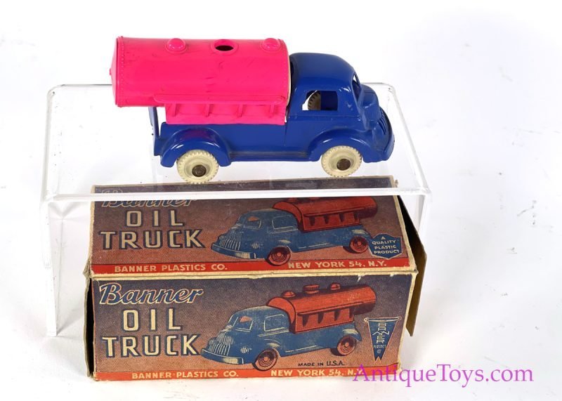 Banner Plastics Pyro Brand Oil Truck in Box for Sale - Image 8