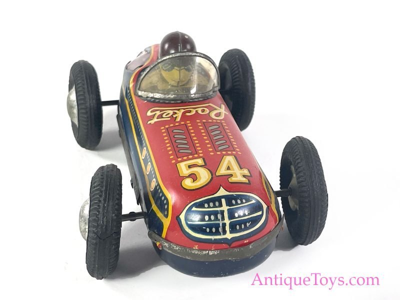 Japanese Tin Lithographed Friction Rocket Race Car <FONT COLOR="ff000 ">*SOLD*</font> - Image 7