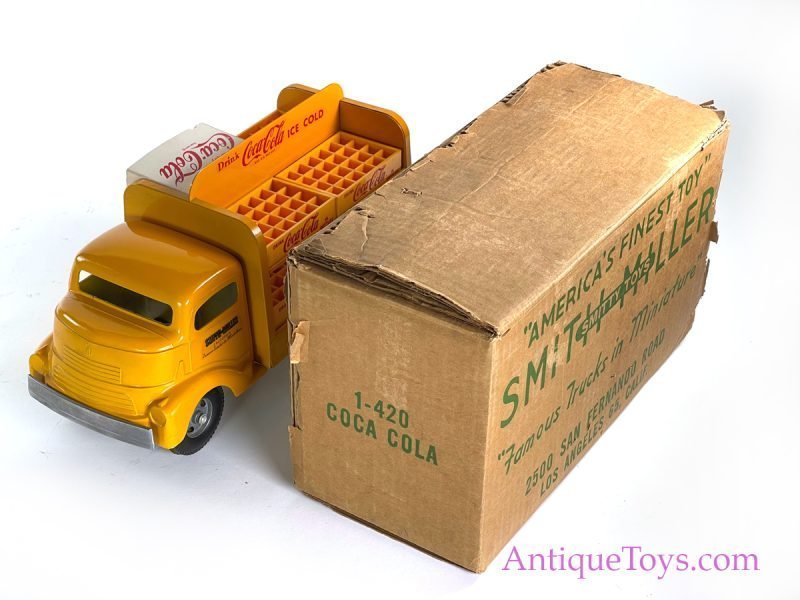 Smith-Miller Pressed Steel Coke Truck with Box for Sale <FONT COLOR="ff000 ">*SOLD*</font> - Image 2