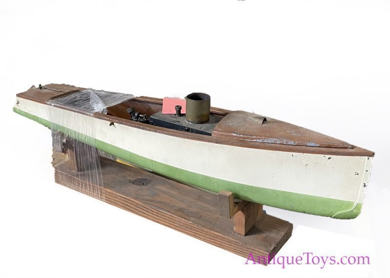 Boucher Steam Boat with Metal Hull for Sale <FONT COLOR="ff000 ">*SOLD*</font>