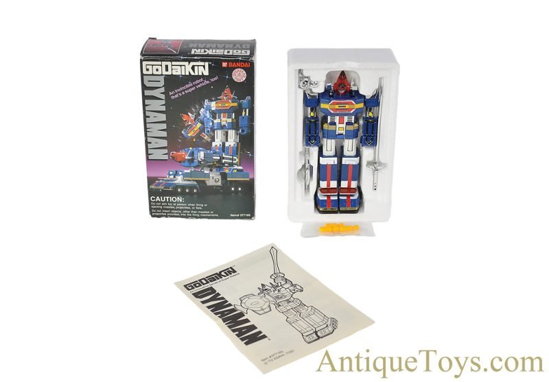 Bandai ca. 1984 Diecast Series 2 #377165 Godaikin Dynaman Mint in Box <FONT COLOR="ff000 ">*SOLD*</font>