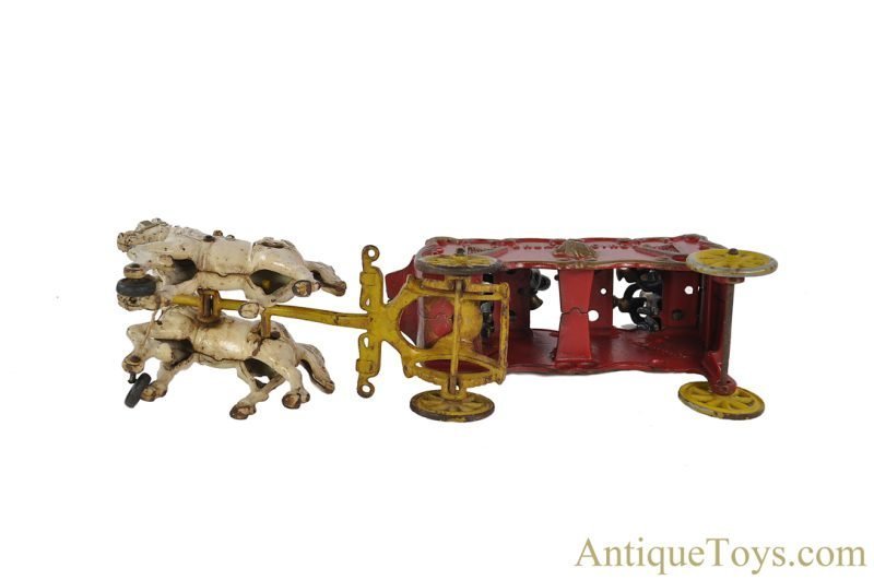 Kenton Cast Iron Overland Circus Horse Drawn Band Wagon <FONT COLOR="ff000 ">*SOLD*</font> - Image 4