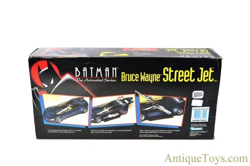 Kenner Batman the Animated Series: Bruce Wayne Street Jet in Sealed Box <FONT COLOR="ff000 ">*SOLD*</font> - Image 3