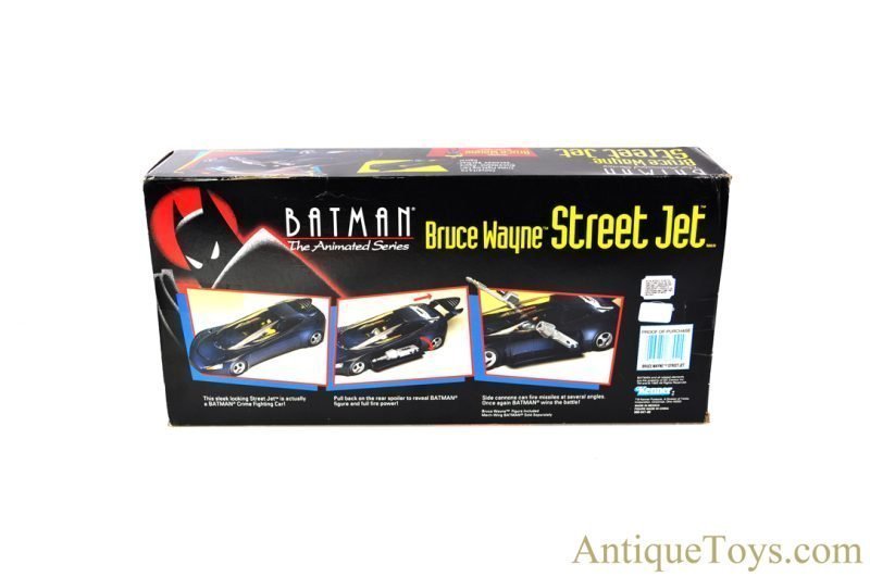 Kenner Batman the Animated Series: Bruce Wayne Street Jet in Sealed Box <FONT COLOR="ff000 ">*SOLD*</font> - Image 2