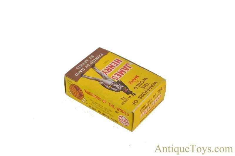Marx Plastic Hand Painted "Warriors of the World: James Henry Cadet" in Box <FONT COLOR="ff000">*SOLD*</font> - Image 3