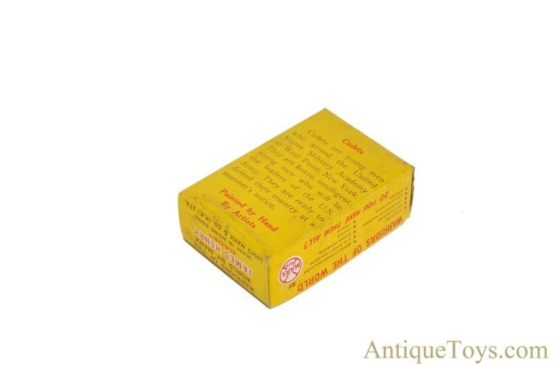 Marx Plastic Hand Painted "Warriors of the World: James Henry Cadet" in Box <FONT COLOR="ff000">*SOLD*</font> - Image 4