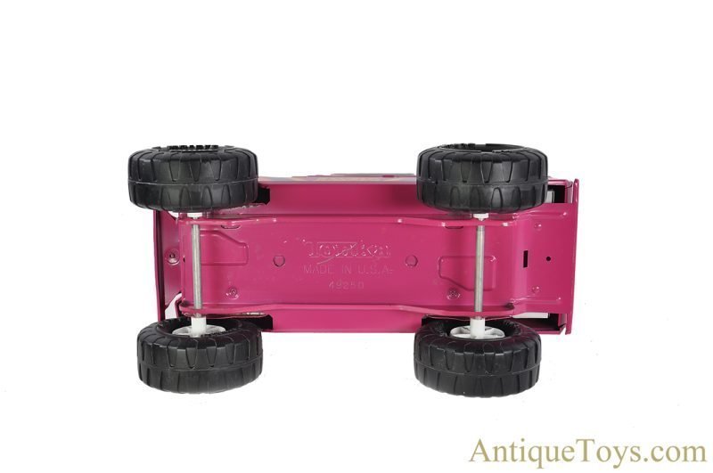 Tonka Pressed Steel No. 2447 "Stump Jumper" Pink Jeepster <FONT COLOR="ff000 ">*SOLD*</font> - Image 4