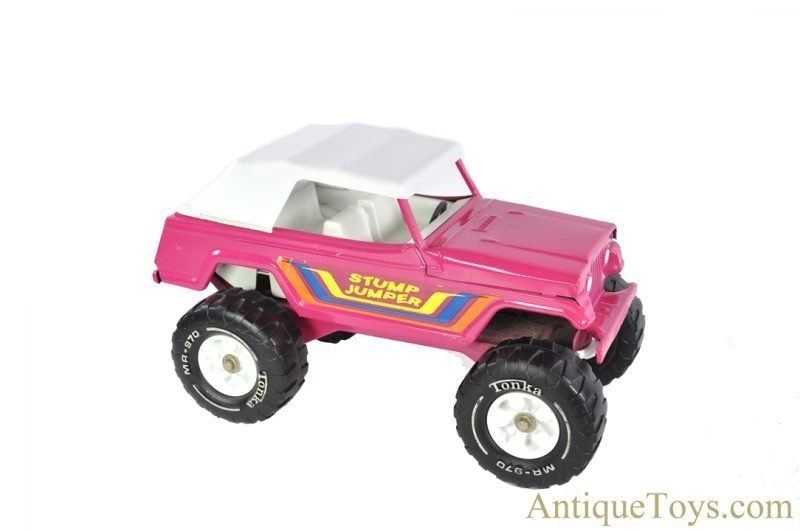 Tonka Pressed Steel No. 2447 "Stump Jumper" Pink Jeepster <FONT COLOR="ff000 ">*SOLD*</font>