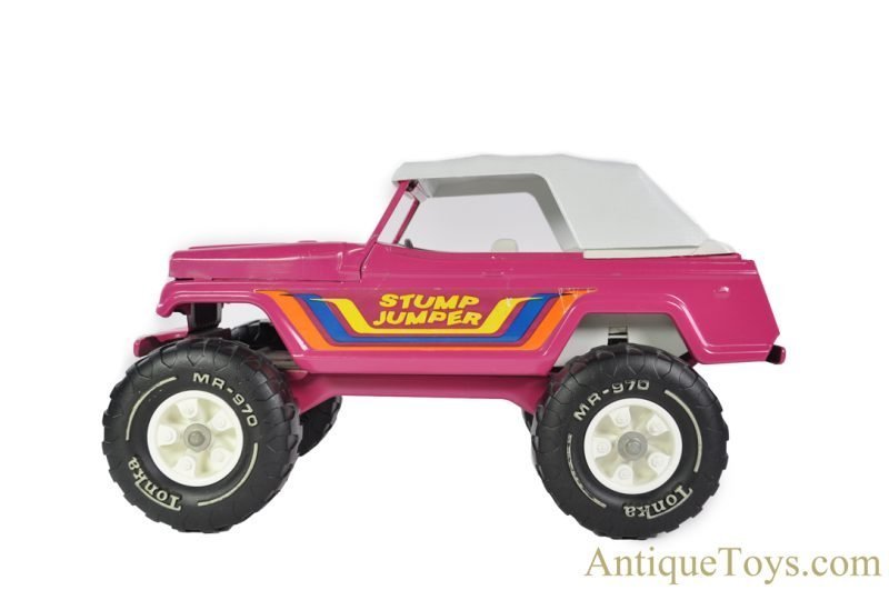 Tonka Pressed Steel No. 2447 "Stump Jumper" Pink Jeepster <FONT COLOR="ff000 ">*SOLD*</font> - Image 2