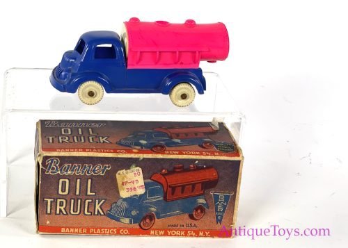 Banner Plastics Pyro Brand Oil Truck in Box for Sale