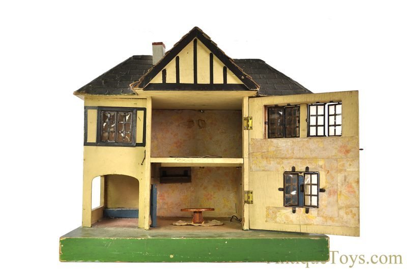 Tri-ang Lines Bros. Ltd. ca. 1937 Wooden Electric No. 61 Dollhouse <FONT COLOR="ff000 ">*SOLD*</font> - Image 2