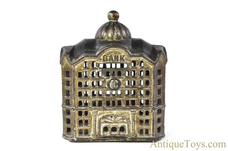 A.C. Williams ca. 1899 Cast Iron Domed Bank Still Penny Coin Bank <FONT COLOR="ff000 ">*SOLD*</font> - Image 2