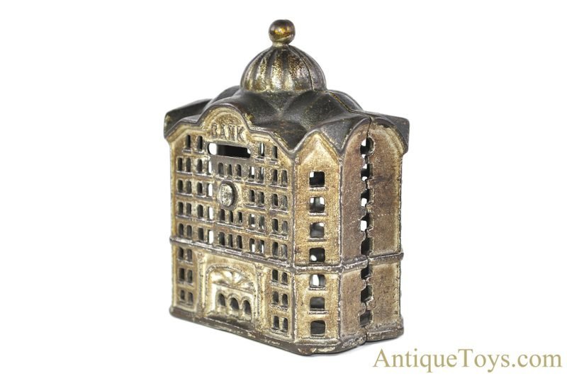 A.C. Williams ca. 1899 Cast Iron Domed Bank Still Penny Coin Bank <FONT COLOR="ff000 ">*SOLD*</font> - Image 3