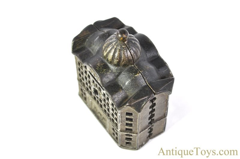 A.C. Williams ca. 1899 Cast Iron Domed Bank Still Penny Coin Bank <FONT COLOR="ff000 ">*SOLD*</font> - Image 5