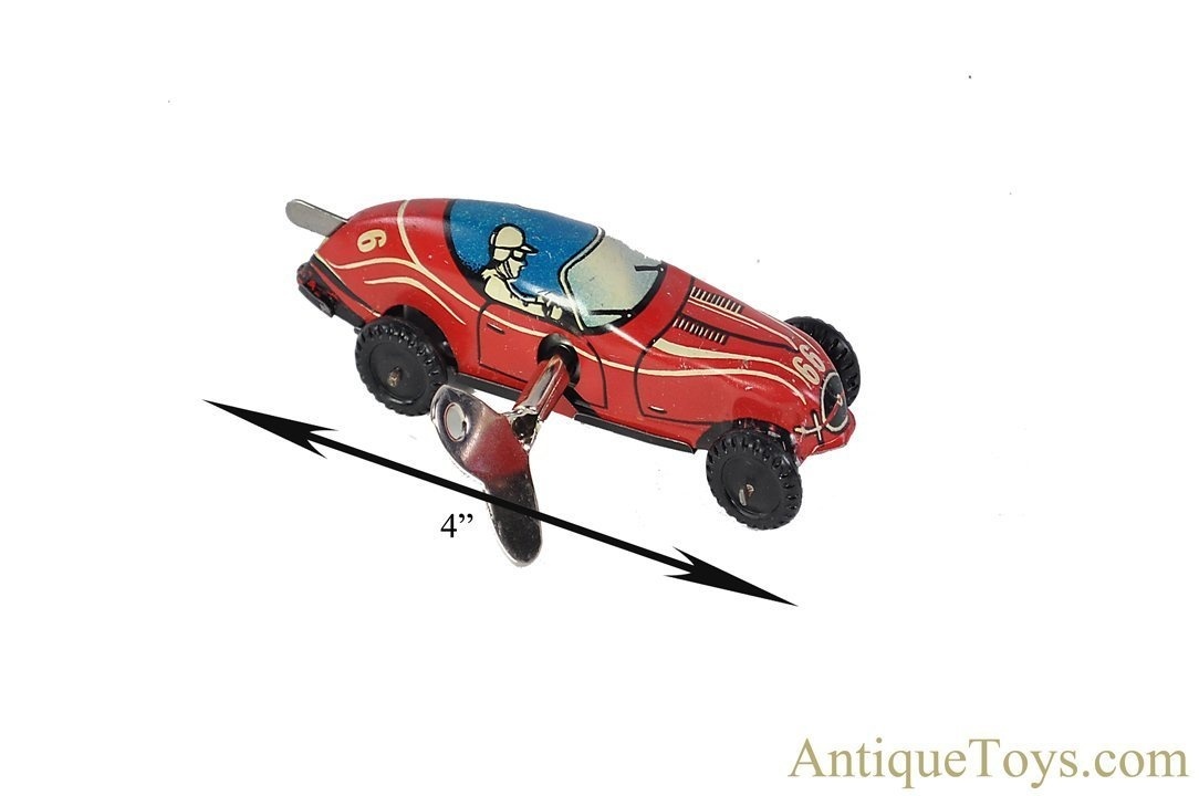 Marx Tin Lithographed Windup #206-X “Mechanical Speedway