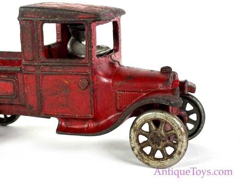 Arcade ca. 1925 Cast Iron Red Ford Model T One Ton Truck 8.5" <FONT COLOR="ff000 ">*SOLD*</font> - Image 5