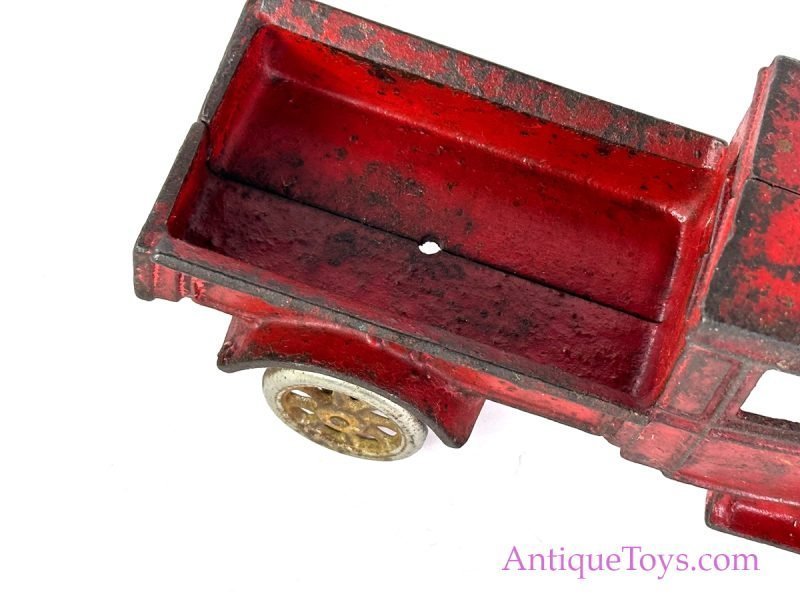 Arcade ca. 1925 Cast Iron Red Ford Model T One Ton Truck 8.5" <FONT COLOR="ff000 ">*SOLD*</font> - Image 8