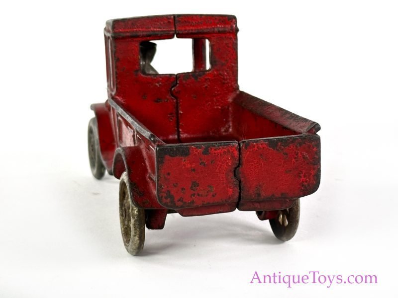 Arcade ca. 1925 Cast Iron Red Ford Model T One Ton Truck 8.5" <FONT COLOR="ff000 ">*SOLD*</font> - Image 9