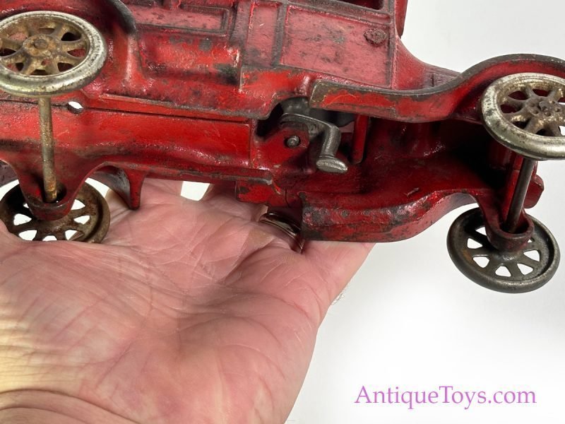 Arcade ca. 1925 Cast Iron Red Ford Model T One Ton Truck 8.5" <FONT COLOR="ff000 ">*SOLD*</font> - Image 12