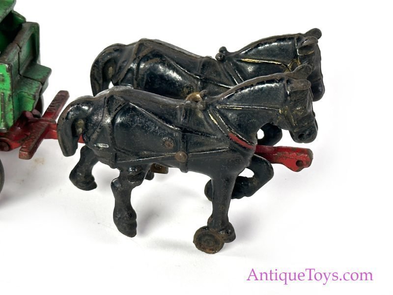Arcade Cast Iron No. 404-1 Horse Drawn "McCormick-Deering Weber Wagon" <FONT COLOR="ff000 ">*SOLD*</font> - Image 4