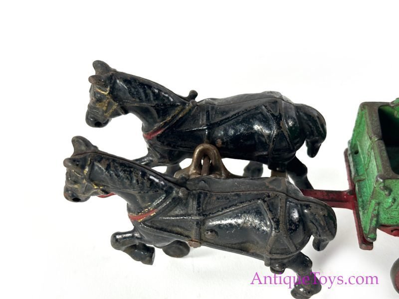 Arcade Cast Iron No. 404-1 Horse Drawn "McCormick-Deering Weber Wagon" <FONT COLOR="ff000 ">*SOLD*</font> - Image 11
