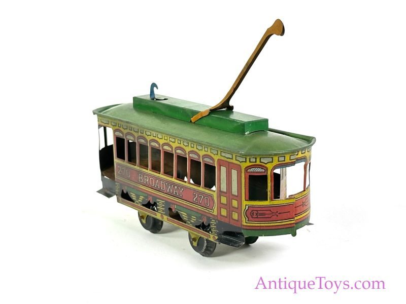 Chein ca. 1920 Tin Lithographed #270 Trolley <FONT COLOR="ff000 ">*SOLD*</font> - Image 7