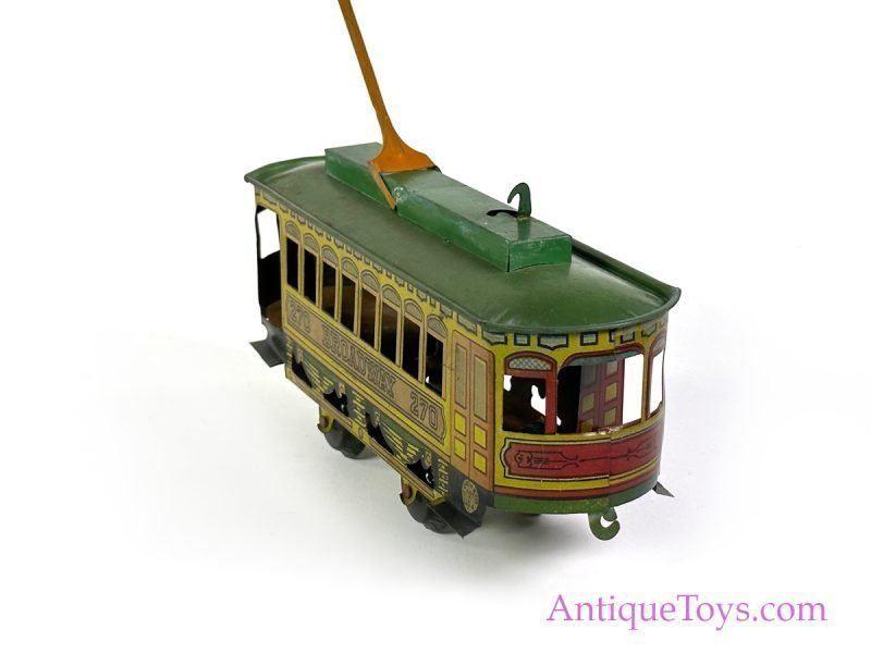 Chein ca. 1920 Tin Lithographed #270 Trolley <FONT COLOR="ff000 ">*SOLD*</font> - Image 4