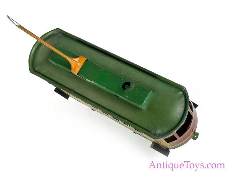 Chein ca. 1920 Tin Lithographed #270 Trolley <FONT COLOR="ff000 ">*SOLD*</font> - Image 3