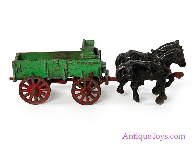 Arcade Cast Iron No. 404-1 Horse Drawn "McCormick-Deering Weber Wagon" <FONT COLOR="ff000 ">*SOLD*</font>