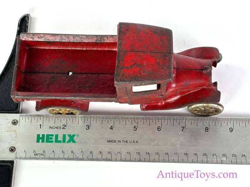 Arcade ca. 1925 Cast Iron Red Ford Model T One Ton Truck 8.5" <FONT COLOR="ff000 ">*SOLD*</font> - Image 13