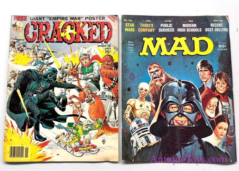 Star Wars Cracked and MAD Comic Magazines <FONT COLOR="ff000 ">*SOLD*</font>