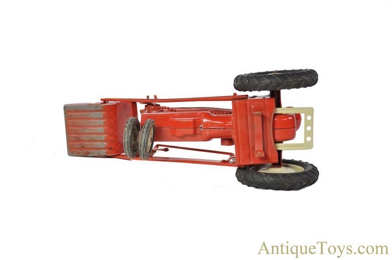 Carter Tru-Scale Diecast #6-570 Tractor with Front End Loader Farm Toy <FONT COLOR="ff000 ">*SOLD*</font> - Image 4