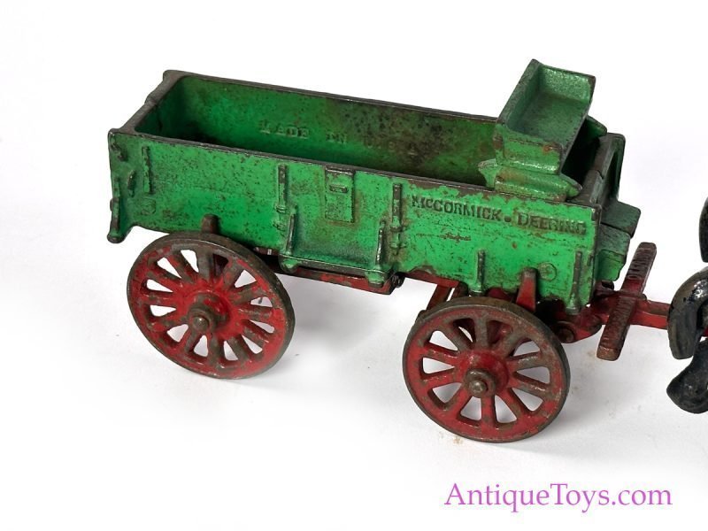 Arcade Cast Iron No. 404-1 Horse Drawn "McCormick-Deering Weber Wagon" <FONT COLOR="ff000 ">*SOLD*</font> - Image 3