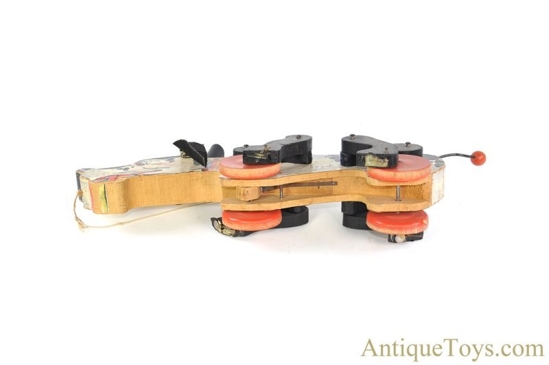 Fisher-Price ca. 1938-1957 Black Label #180 Snoopy Sniffer Wooden Pull Toy <FONT COLOR="ff000 ">*SOLD*</font> - Image 3