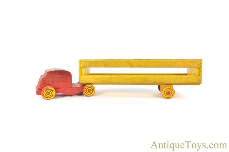 Halsam Toys Wooden Semi Trailer Truck for Sale - Image 2