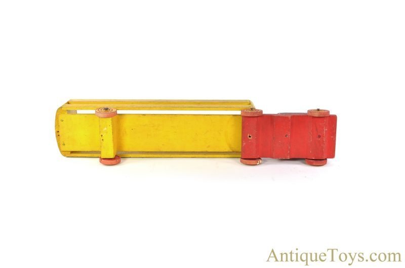 Halsam Toys Wooden Semi Trailer Truck for Sale - Image 3